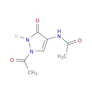Acetamide, N-(1-acetyl-2,3-dihydro-3-oxo-1H-pyrazol-4-yl)-