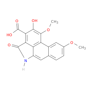 Dibenz[cd,f]indole-3-carboxylicacid, 4,5-dihydro-2-hydroxy-1,9-dimethoxy-4-oxo-