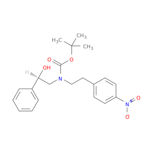 (R)-(2-羟基-2-苯乙基)(4-硝基苯乙基)氨基甲酸叔丁酯