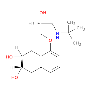 (2S,3R)-5-[(2S)-3-[(1,1-二甲基乙基)氨基]-2-羟基丙氧基]-1,2,3,4-四氢-2,3-萘二醇