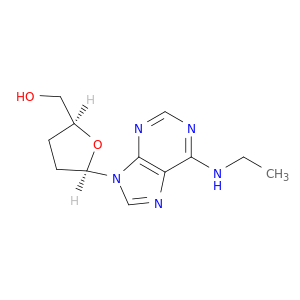 Adenosine,2',3'-dideoxy-N-ethyl-