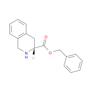3-Isoquinolinecarboxylicacid, 1,2,3,4-tetrahydro-, phenylmethyl ester, (3R)-