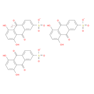 ALUMINIUM TRIS[9,10-DIHYDRO-5,8-DIHYDROXY-9,10-DIOXOANTHRACENE-2-SULPHONATE]