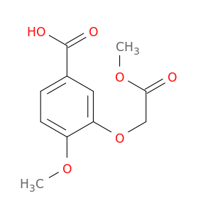 4-Methoxy-3-(2-methoxy-2-oxoethoxy)benzoic Acid