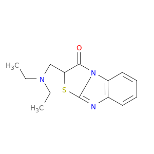 Thiazolo[3,2-a]benzimidazol-3(2H)-one,2-[(diethylamino)methyl]-