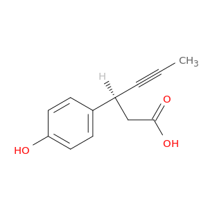 (3S)-3-(4-羟苯基)-4-已炔酸