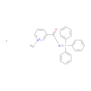 Pyridinium,1-methyl-3-[[(triphenylphosphoranylidene)amino]carbonyl]-, iodide (1:1)