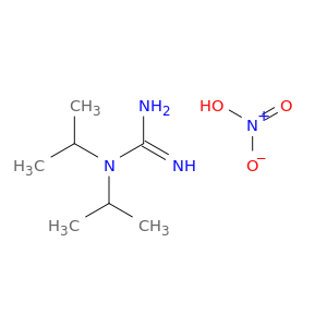 1,1-dipropan-2-ylguanidine nitrate(1:1)