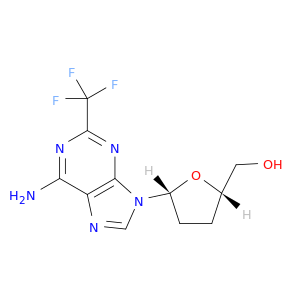 Adenosine,2',3'-dideoxy-2-(trifluoromethyl)- (9CI)