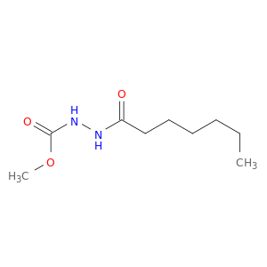 methyl 2-heptanoylhydrazinecarboxylate