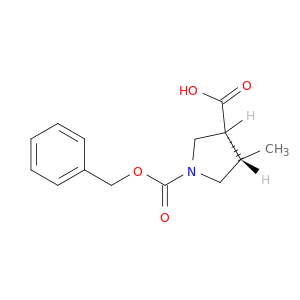 (3R,4S)-1-CBZ-4-甲基吡咯烷-3-甲酸