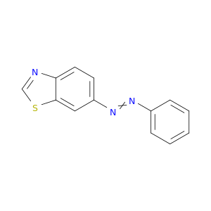 benzothiazol-6-yl-phenyl-diazene