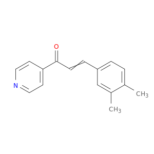 2-Propen-1-one, 3-(3,4-dimethylphenyl)-1-(4-pyridinyl)-