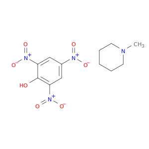 1-methylpiperidine; 2,4,6-trinitrophenol