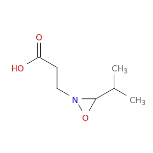 2-Oxaziridinepropanoicacid, 3-(1-methylethyl)-