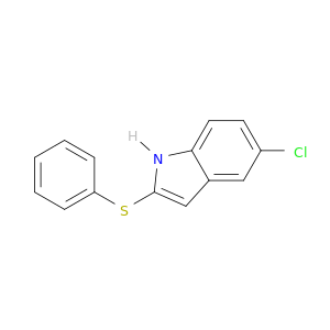 5-氯-2-(苯硫基)-1H-吲哚