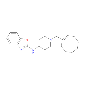 2-Benzoxazolamine, N-[1-(1-cycloocten-1-ylmethyl)-4-piperidinyl]-