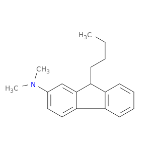 9H-Fluoren-2-amine, 9-butyl-N,N-dimethyl-