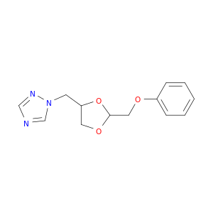 1H-1,2,4-Triazole, 1-[[2-(phenoxymethyl)-1,3-dioxolan-4-yl]methyl]-