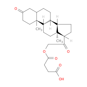 妊娠-3,20-二酮,21-(3-羧基-1-oxopropoxy)-