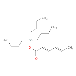 锡烷,致枝丁基[(1-氧代-2,4-十六二烯基)氧]-,(e,e)-