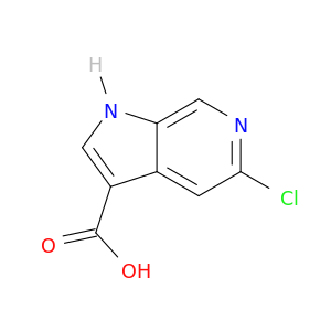 5-氯-1H-吡咯并[2,3-c]吡啶-3-羧酸