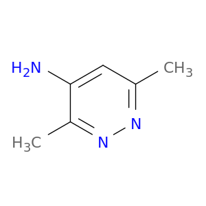 4-Pyridazinamine,3,6-dimethyl-