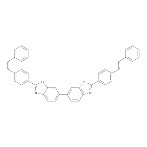 6,6'-Bibenzoxazole, 2,2'-bis[4-(2-phenylethenyl)phenyl]-