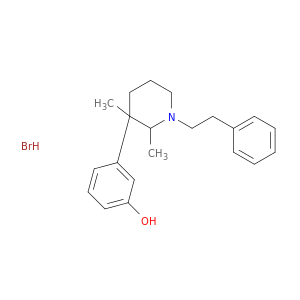 3-[2,3-dimethyl-1-(2-phenylethyl)piperidin-3-yl]phenol hydrobromide(1:1)