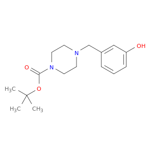 1-Piperazinecarboxylic acid, 4-[(3-hydroxyphenyl)methyl]-,1,1-dimethylethyl ester