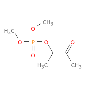 Phosphoricacid, dimethyl 1-methyl-2-oxopropyl ester