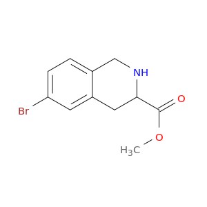 3-Isoquinolinecarboxylic acid, 6-bromo-1,2,3,4-tetrahydro-, methyl ester