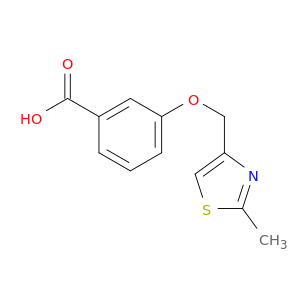 3-[(2-Methyl-1,3-thiazol-4-yl)methoxy]benzoic Acid