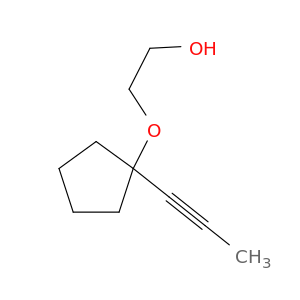 Ethanol, 2-[[1-(1-propynyl)cyclopentyl]oxy]-
