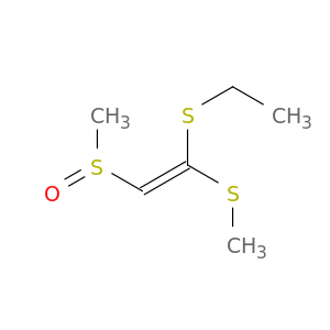 Ethene, 1-(ethylthio)-2-(methylsulfinyl)-1-(methylthio)-, (Z)-