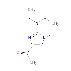 Ethanone, 1-[2-(diethylamino)-1H-imidazol-4-yl]-