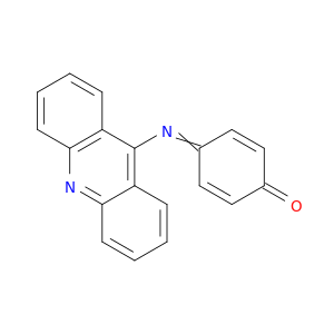2,5-Cyclohexadien-1-one, 4-(9-acridinylimino)-