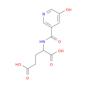 DL-Glutamic acid, N-[(5-hydroxy-3-pyridinyl)carbonyl]-