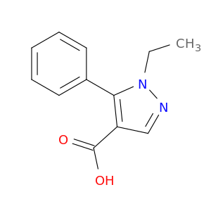 1-ethyl-5-phenyl-1H-pyrazole-4-carboxylic acid