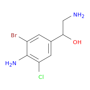 2-amino-1-(4-amino-3-bromo-5-chlorophenyl)ethanol