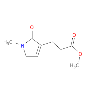 1H-Pyrrole-3-propanoic acid, 2,5-dihydro-1-methyl-2-oxo-, methyl ester