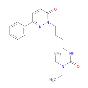 Urea, N,N-diethyl-N'-[4-(6-oxo-3-phenyl-1(6H)-pyridazinyl)butyl]-