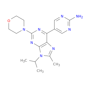 5-[8-甲基-9-异丙基-2-(4-吗啉基)-9H-嘌呤-6-基]-2-嘧啶胺