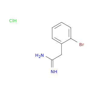 2-(2-Bromophenyl)ethanimidamide hydrochloride