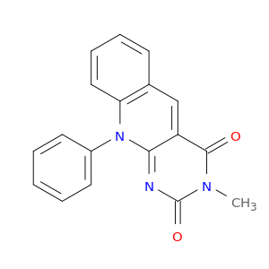 Pyrimido[4,5-b]quinoline-2,4(3H,10H)-dione, 3-methyl-10-phenyl-