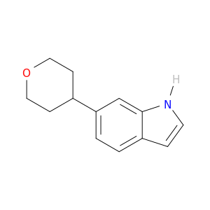 6-(四氢-2H-吡喃-4-YL)-1H-吲哚