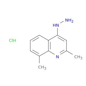 2,8-Dimethyl-4-hydrazinoquinoline hydrochloride
