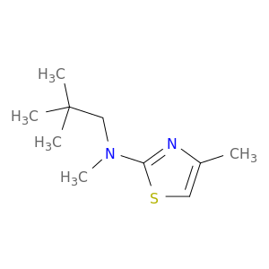 2-Thiazolamine, N-(2,2-dimethylpropyl)-N,4-dimethyl-