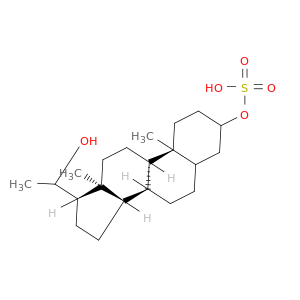 Pregnane-3,20-diol,3-(hydrogen sulfate), (3b,5a,20S)- (9CI)