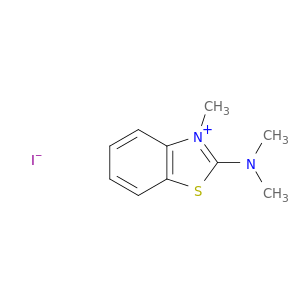 Benzothiazolium, 2-(dimethylamino)-3-methyl-, iodide